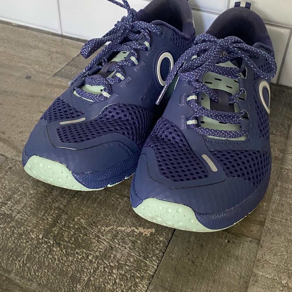 Skora Pulse Women Size 9.5 Blue Running Athletic Shoes Low Topw Lace Up Sneakers
